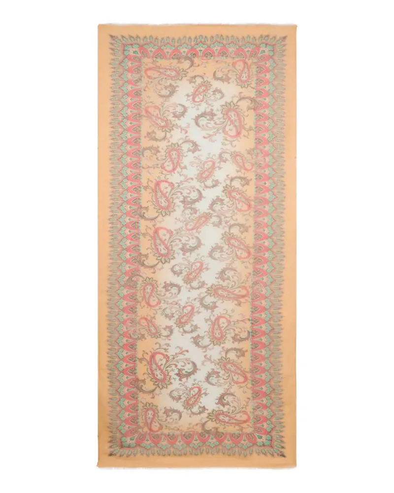 Etro floral paisley scarf - Nude Nude