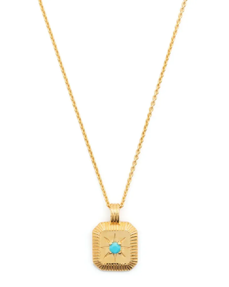 Missoma December Birthstone Star Halskette - Gold Gold