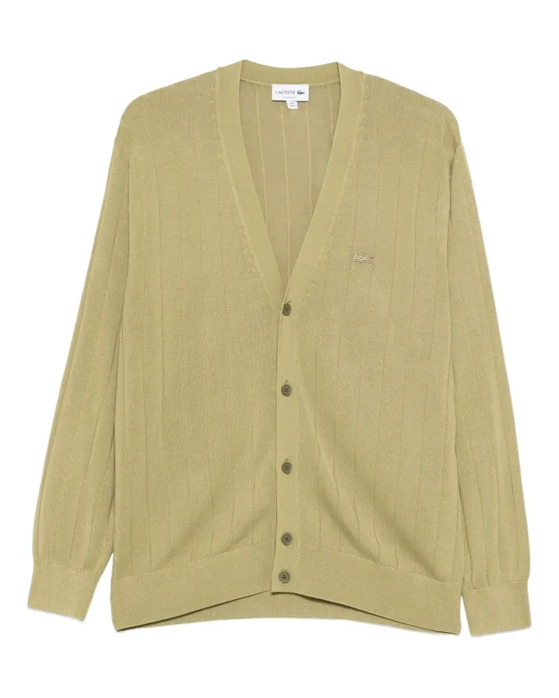 Lacoste Cardigan mit Knopfleiste - Grün Grün