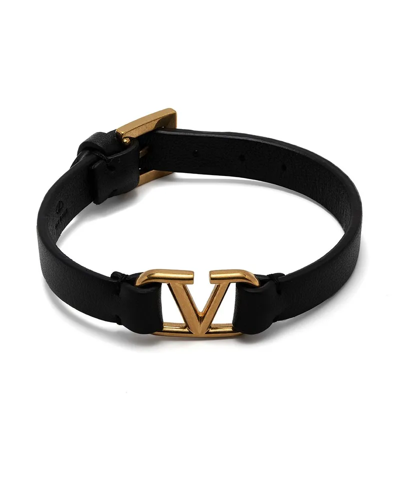 Valentino Garavani VLOGO Armband Schwarz