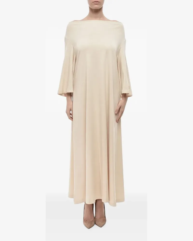 By Malene Birger Yalia boat-neck maxi dress - Nude Nude