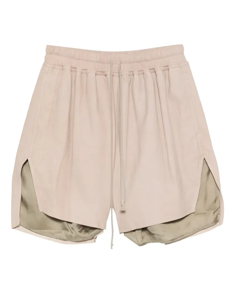 Rick Owens Shorts aus Leder - Nude Nude