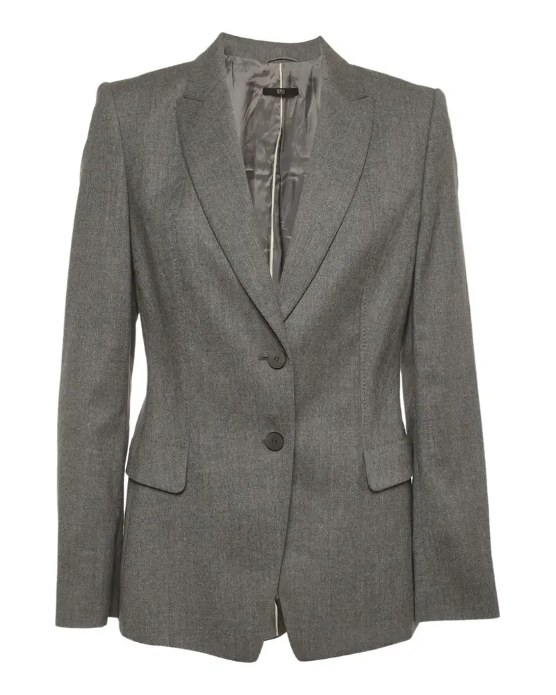 HUGO BOSS Juicyrel single-breasted blazer - Grau Grau