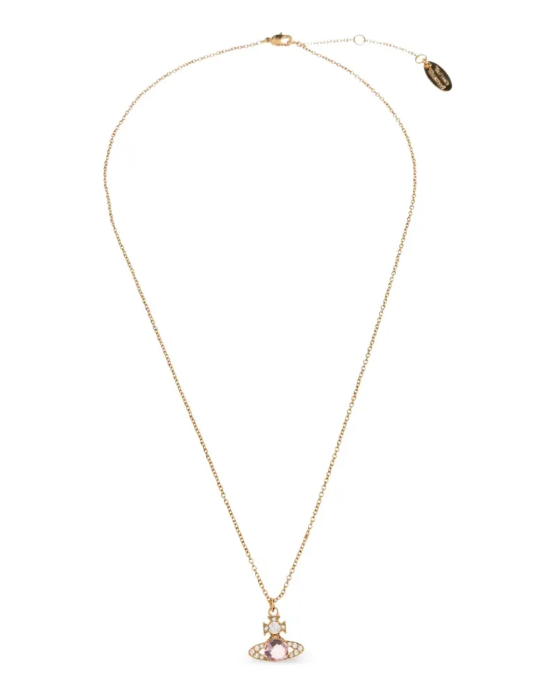 Vivienne Westwood Ondina Halskette mit Kristallen - Gold Gold