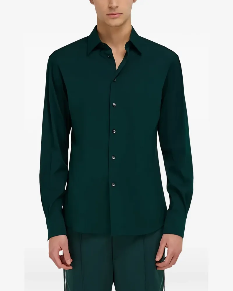 Ferragamo Langärmeliges Hemd - Grün Grün