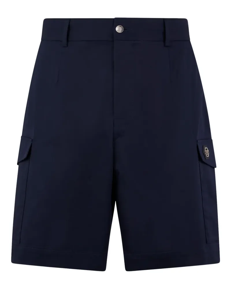 Philipp Plein Klassische Cargo-Shorts - Blau Blau