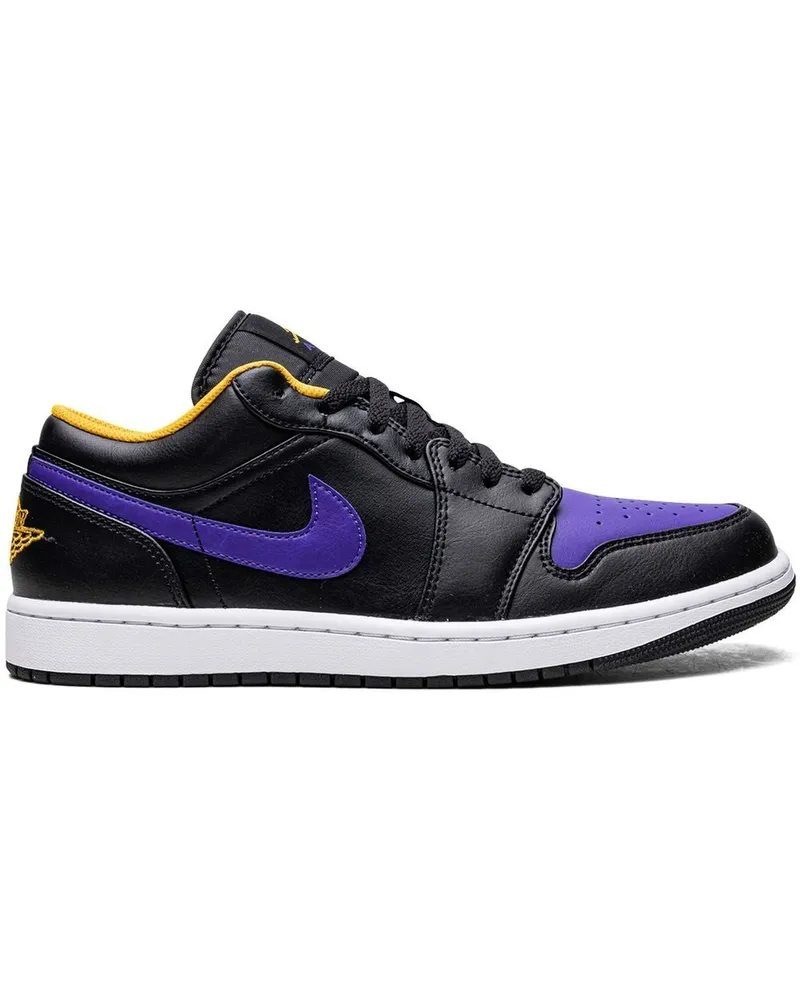 Jordan Air  1 Low Dark Concord Sneakers - Schwarz Schwarz