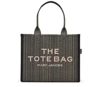 Große The Monogram Jacquard Tote Bag - Schwarz