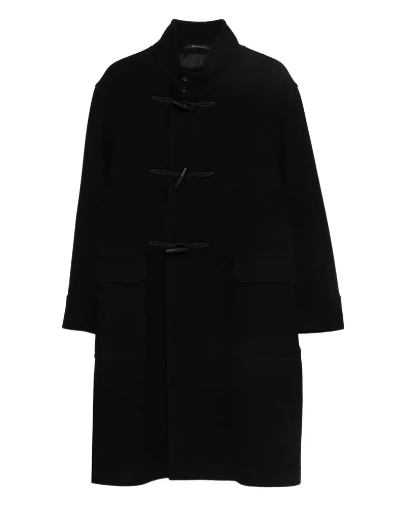 Tagliatore Mantel mit Knebelverschluss - Schwarz Schwarz