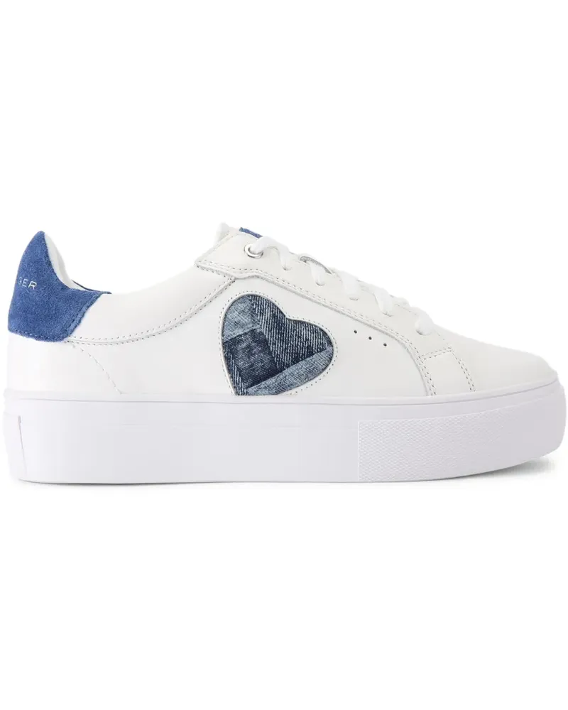 Kurt Geiger Lana Heart Sneakers - Weiß Weiß