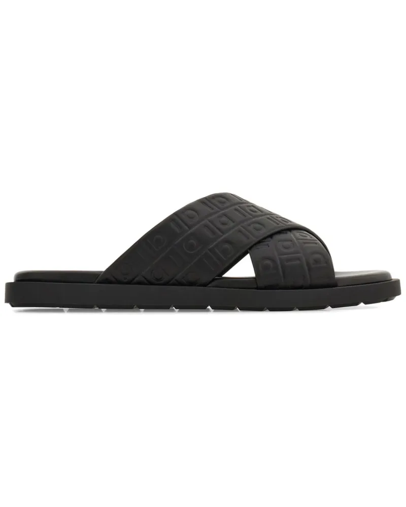 Ferragamo Monogram Pantoletten - Schwarz Schwarz