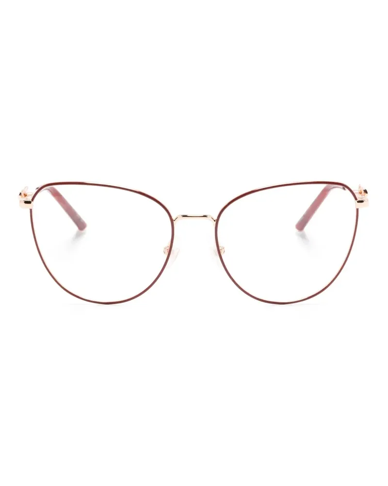 Carolina Herrera New York Brille im Butterfly-Design - Rot Rot