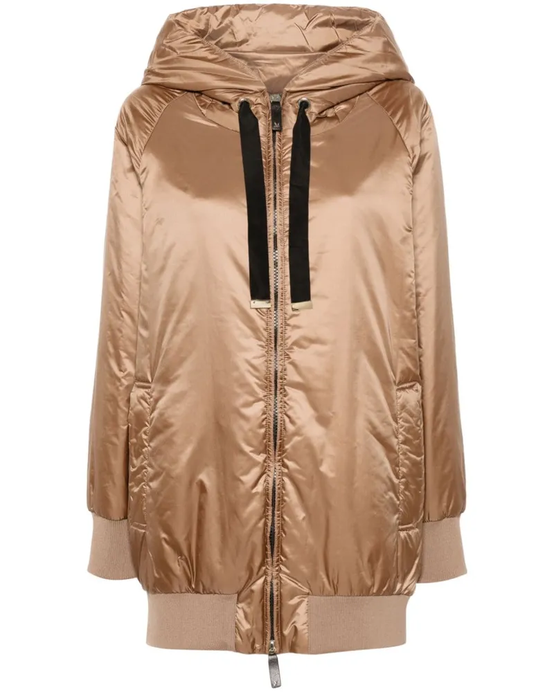 Max Mara Parka mit Kapuze - Braun Braun