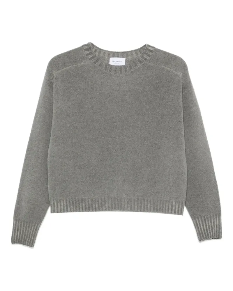 Arovescio Pullover mit Rundhalsausschnitt - Grau Grau