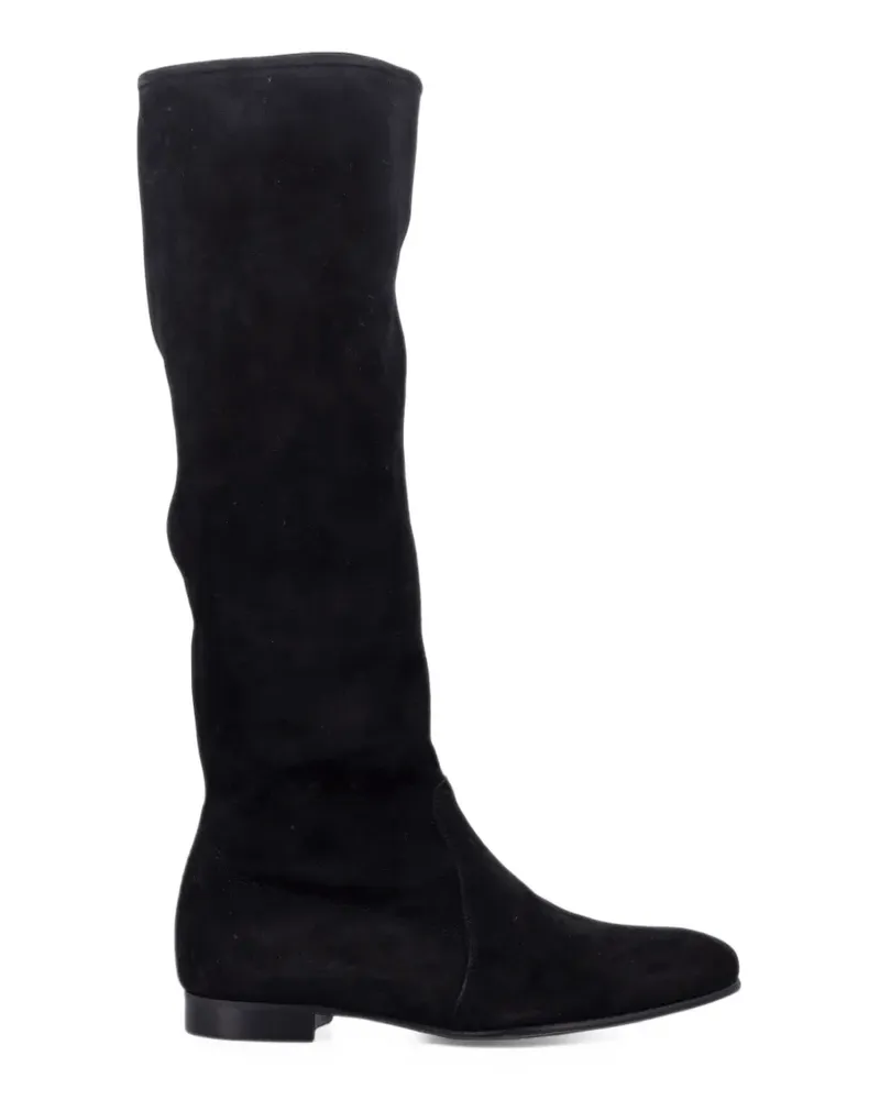 Pedro Garcia Kniehohe Gintare Stiefel - Schwarz Schwarz