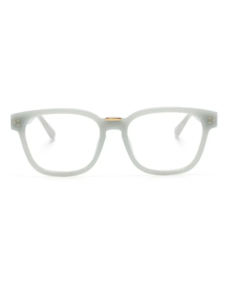Linda Farrow Steffen Brille mit eckigem Gestell - Grau Grau