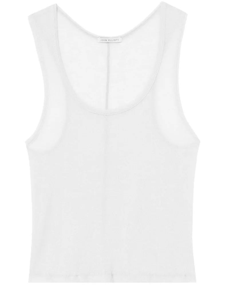 John Elliott + Co Tanktop Mit Rundhalsausschnitt Blau