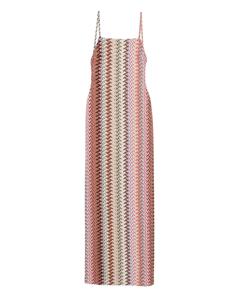 Missoni Rückenfreies Maxikleid - Rot Rot