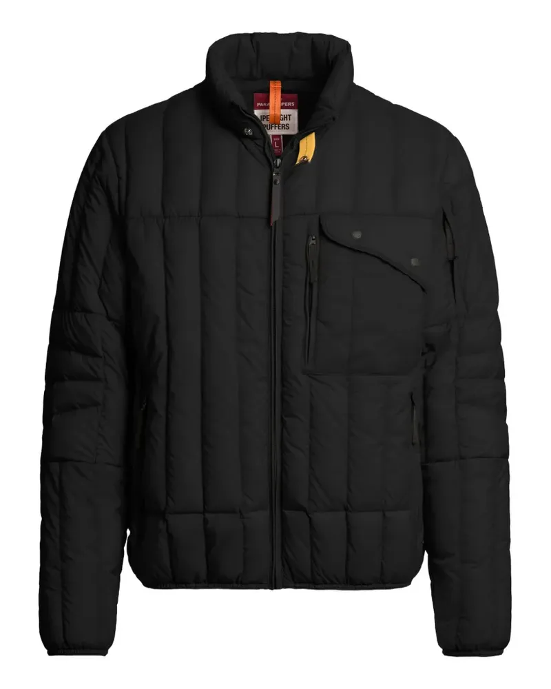Parajumpers Gesteppte Jacke mit Reißverschluss - Schwarz Schwarz