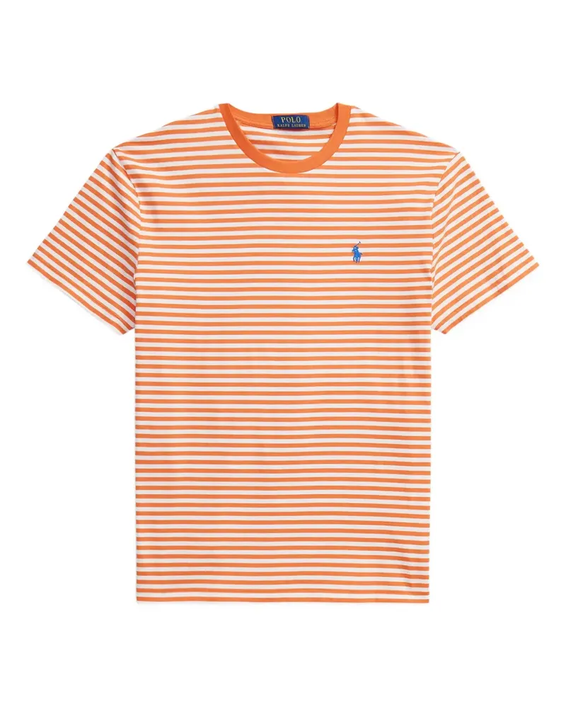 Ralph Lauren Gestreiftes T-Shirt - Orange Orange