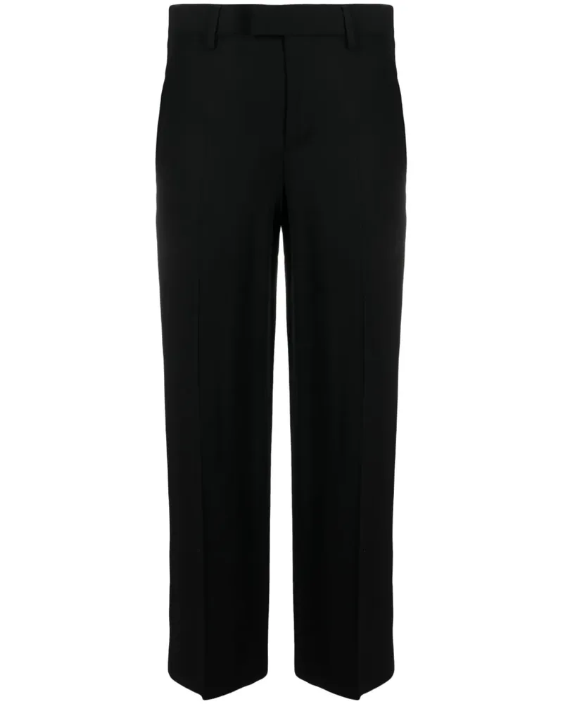 Ann Demeulemeester Elegante Hose mit Bügelfalten - Schwarz Schwarz