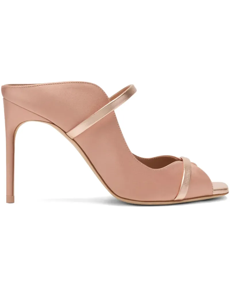 Malone Souliers Noah Sandalen aus Satin - Rosa Rosa