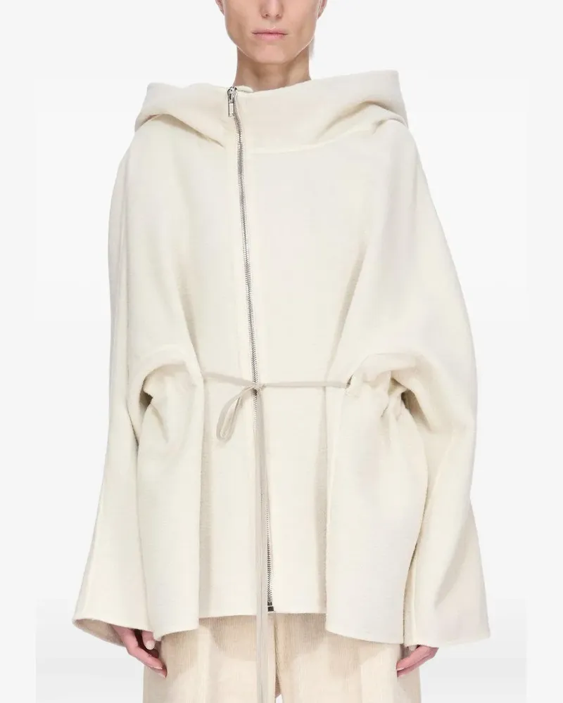 Rick Owens Kapuzenjacke mit Reißverschluss - Nude Nude