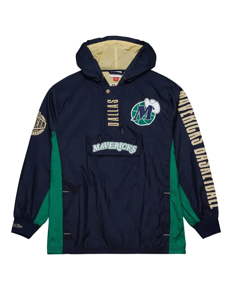 Mitchell & Ness Dallas Mavericks Team OG 2.0 Hoodie - Blau Blau