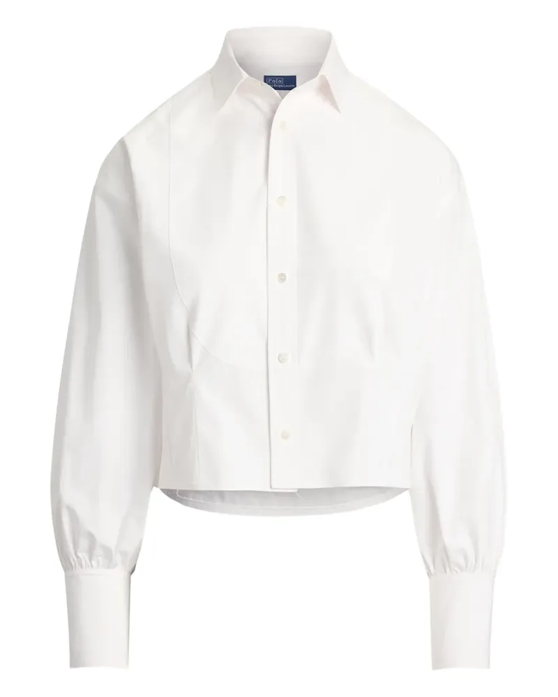 Ralph Lauren Cropped-Hemd - Weiß Weiß
