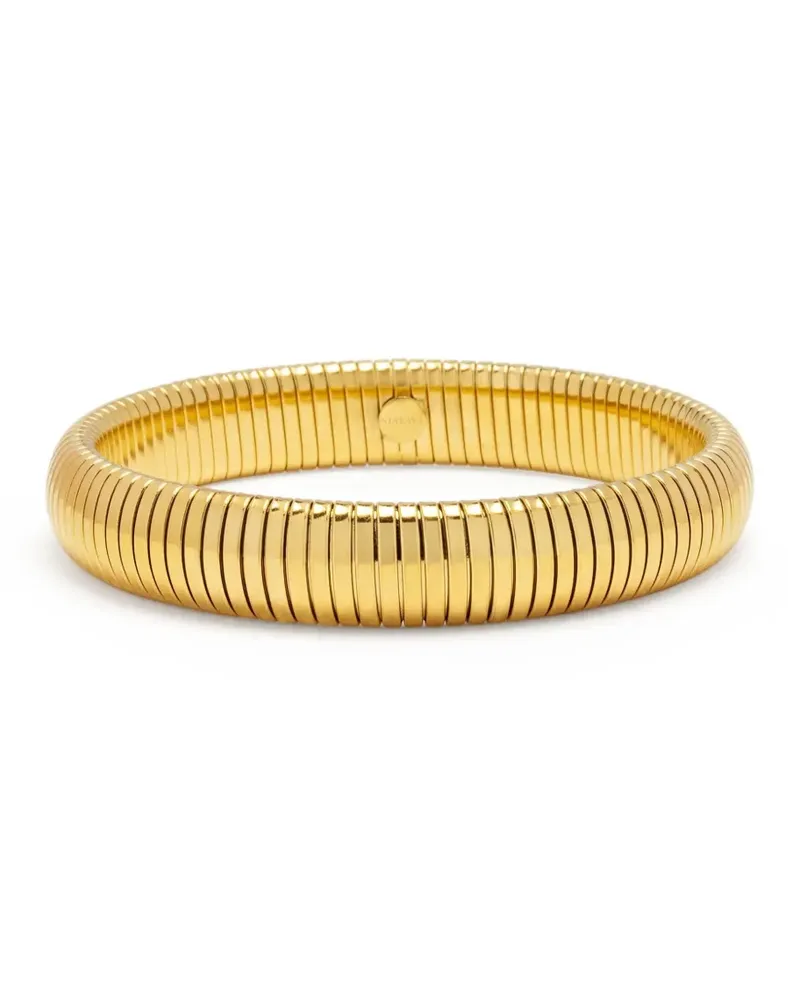 Nialaya Geripptes Armband - Gold Gold
