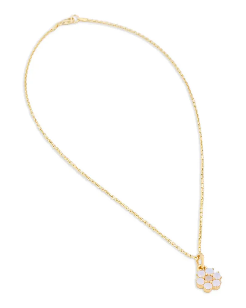 Hatton Labs Ankerkette mit Blumenanhänger - Gold Gold
