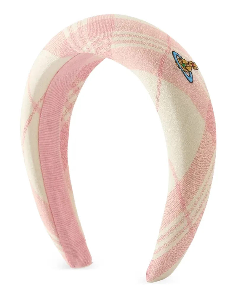 Vivienne Westwood Haarreif mit Orb-Stickerei - Nude Nude