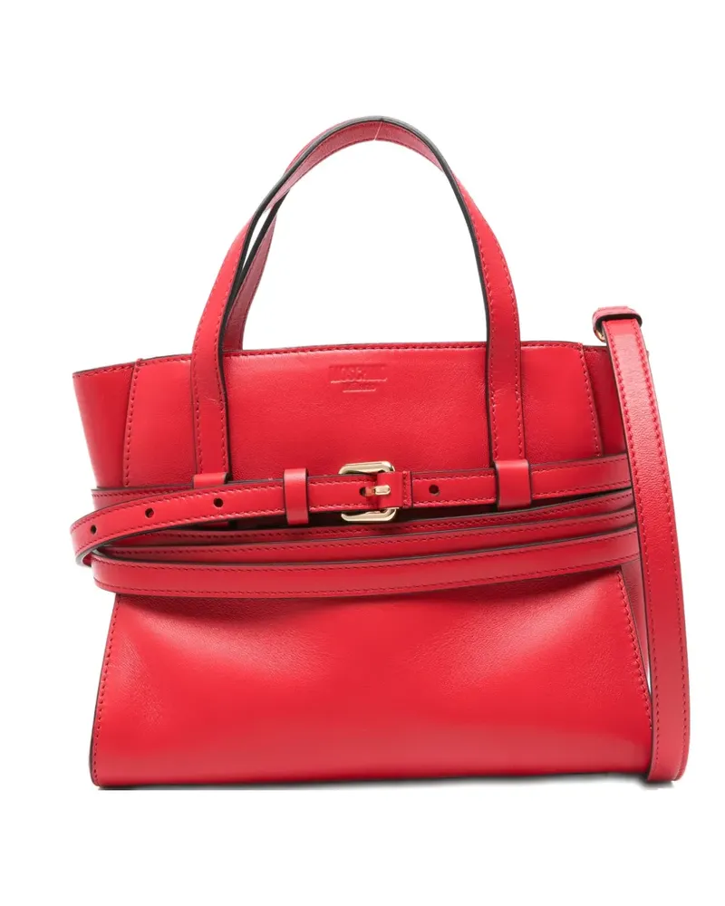 Moschino Kleine Tie Me Tote Bag - Rot Rot