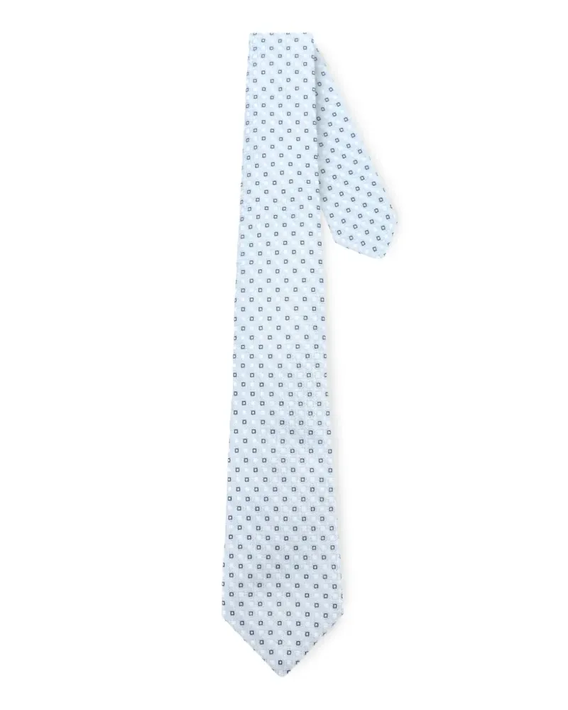 Kiton silk tie - Blau Blau