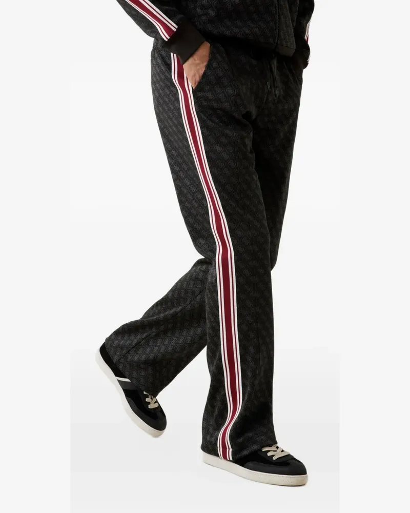 Guess straight-leg sweatpants - Schwarz Schwarz