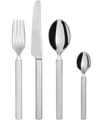 Alessi 24-teiliges Dry Besteck-Set Silber