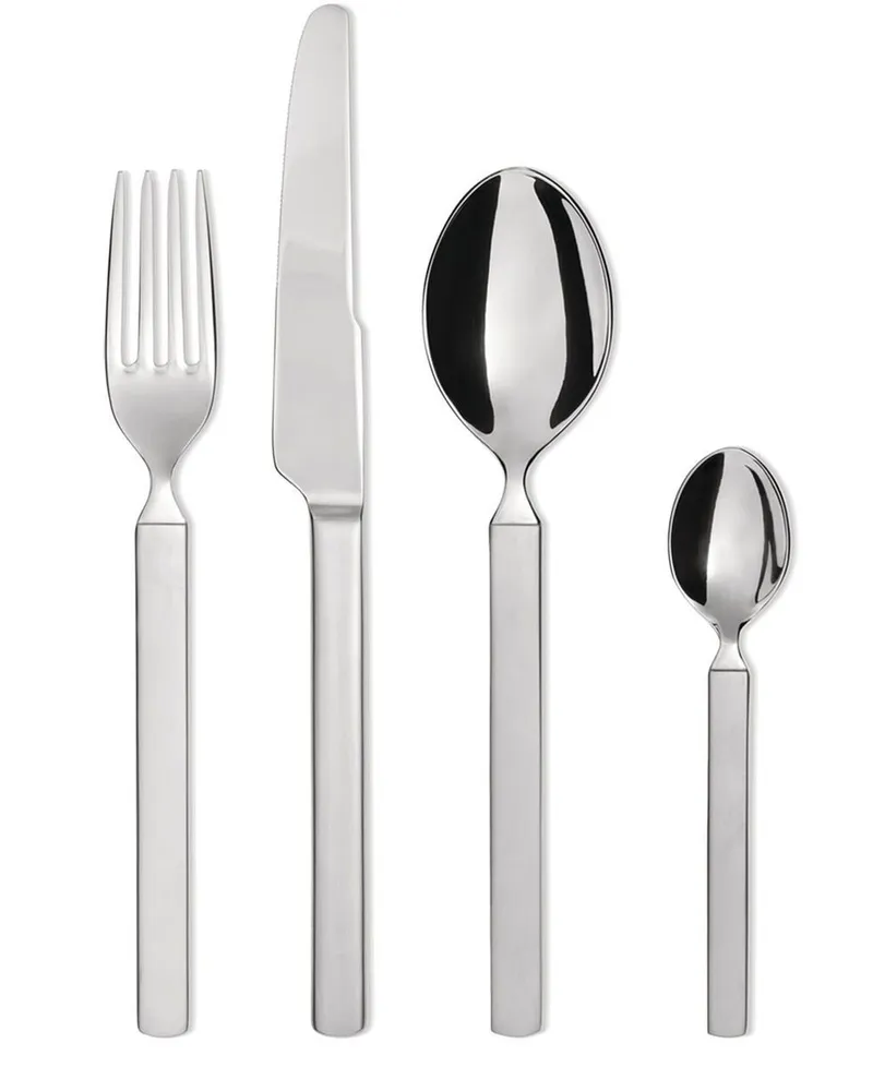 Alessi 24-teiliges Dry Besteck-Set - Silber Silber
