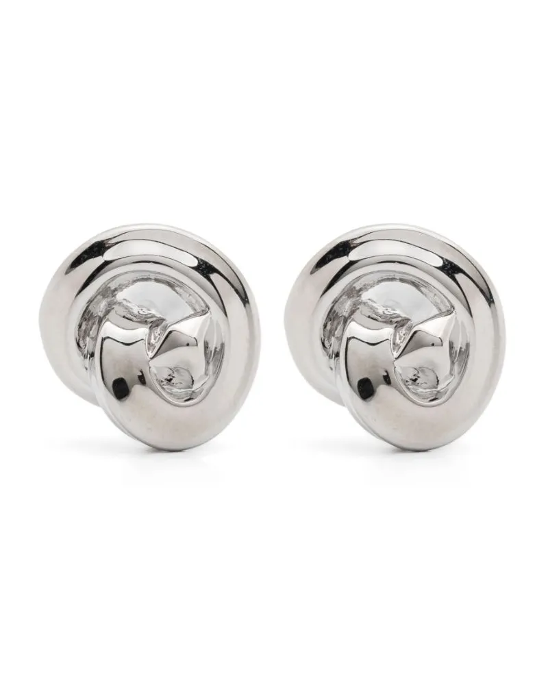 Eddie Borgo Knotted earrings - Silber Silber