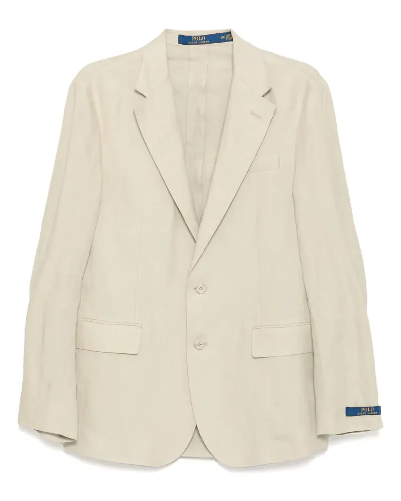 Ralph Lauren Einreihiges Sakko - Nude Nude
