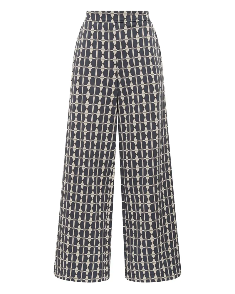 Maliparmi Hose mit geometrischem Muster - Grau Grau