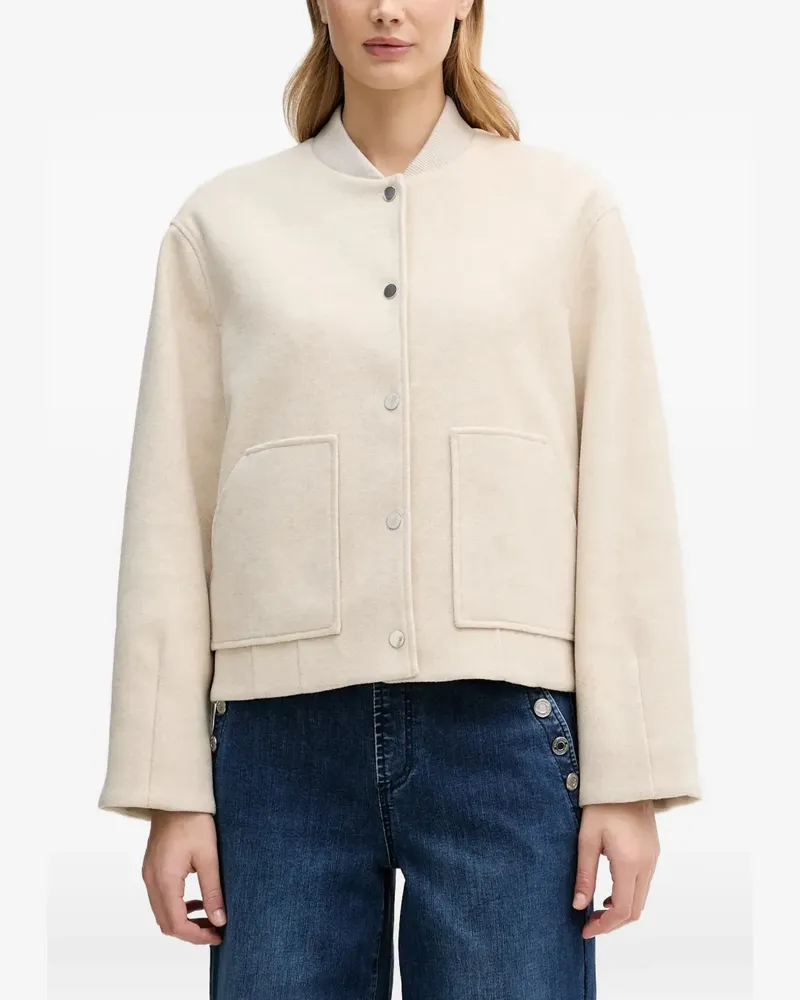 Oui  Jacke mit aufgesetzten Taschen - Nude Nude