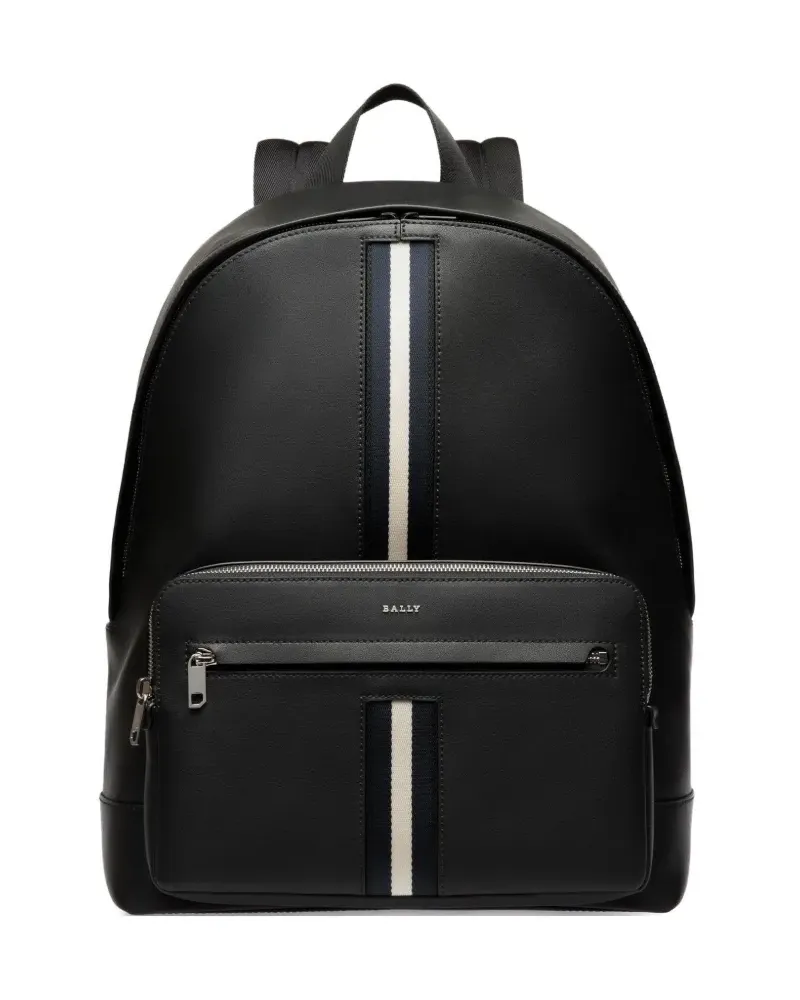 Bally Rucksack mit Schleifendetail - Schwarz Schwarz