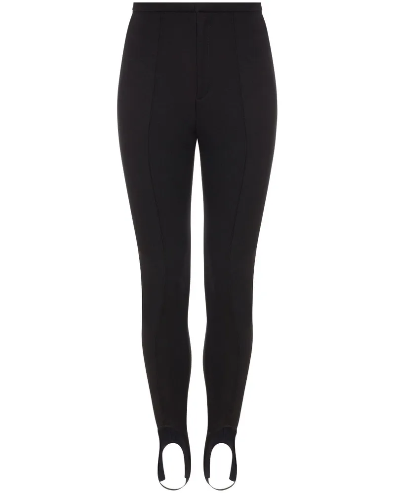 Philosophy Di Lorenzo Serafini Leggings mit hohem Bund - Schwarz Schwarz
