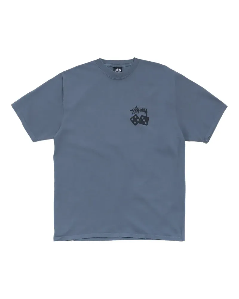 Stüssy Dice T-shirt - Blau Blau