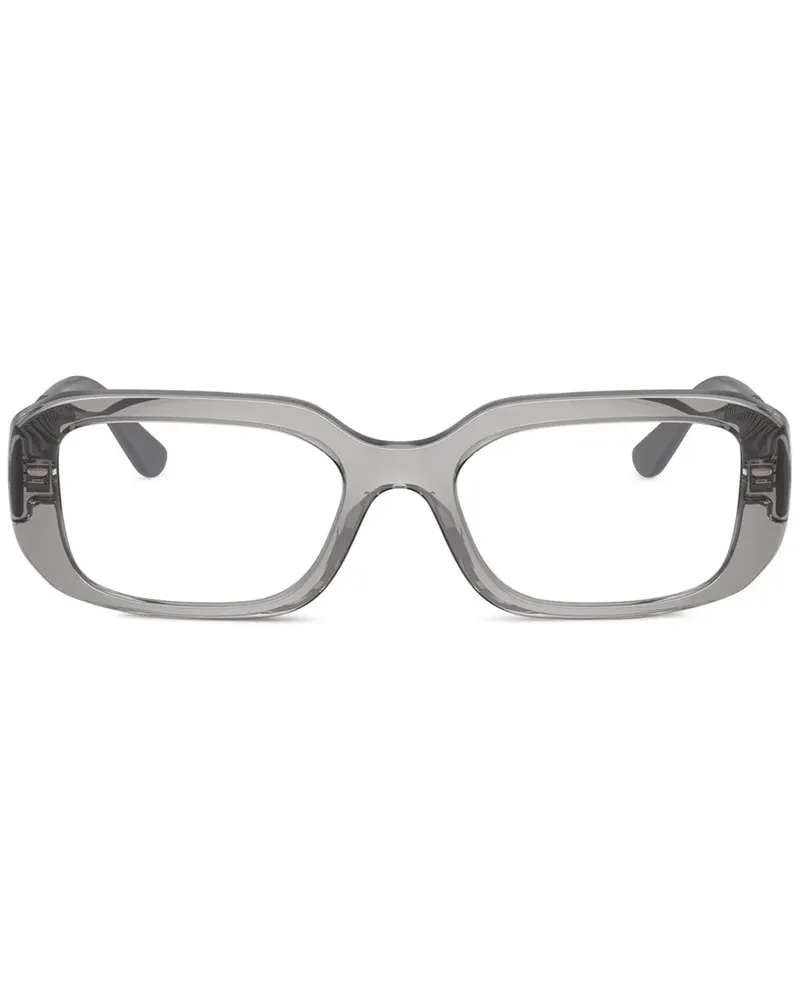 Vogue Brille mit eckigem Gestell - Grau Grau