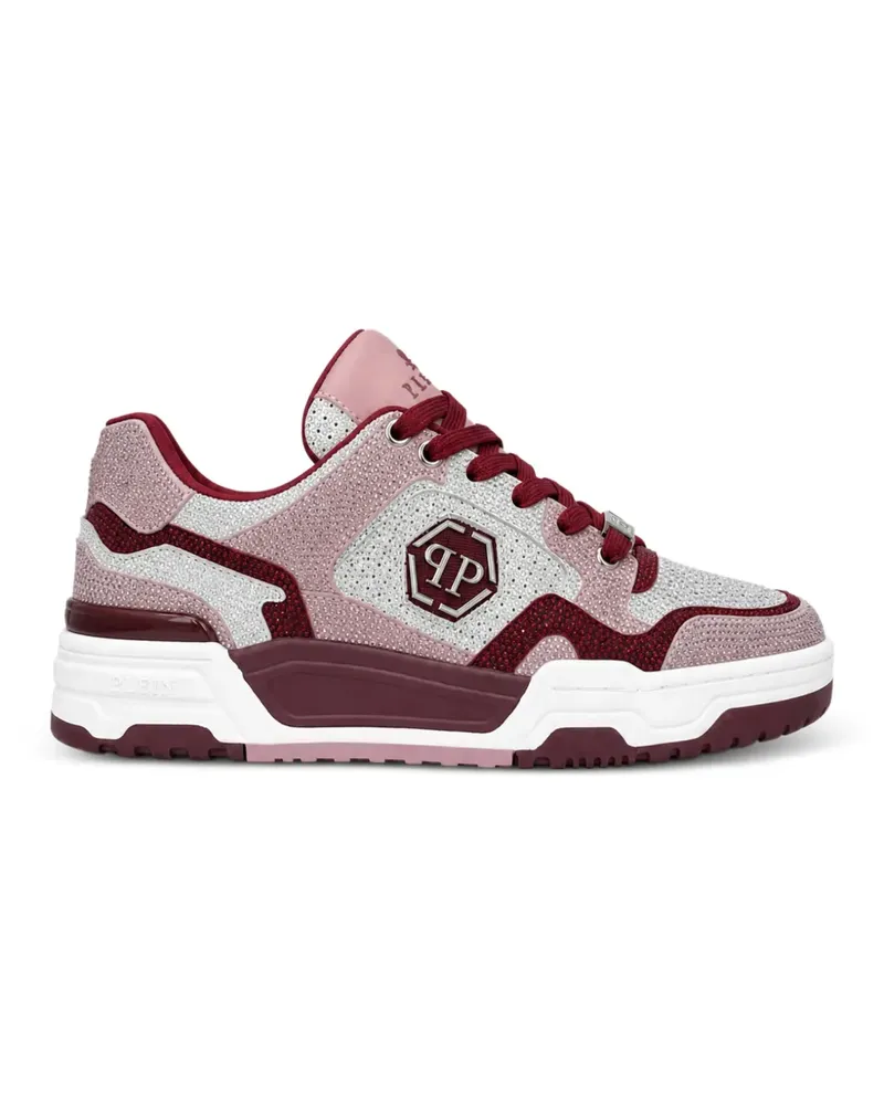 Philipp Plein Predator V2 Strass Sneakers - Rosa Rosa