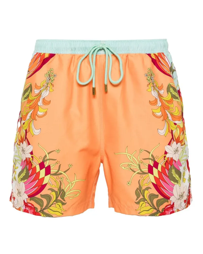 Camilla The Flower Child Society Badeshorts Orange