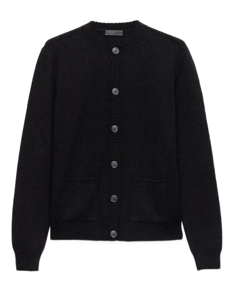 Prada Cardigan aus Kaschmir - Schwarz Schwarz