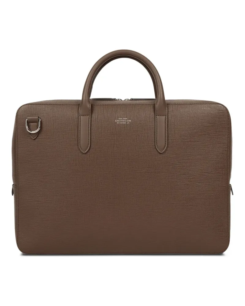 Smythson Ludlow Aktentasche - Braun Braun