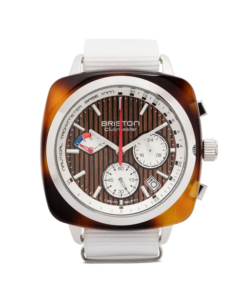 BRISTON Clubmaster Regatta 42mm - Braun Braun